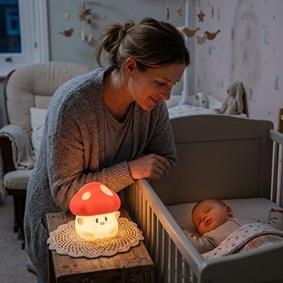 Veilleuse bébé | Lumière Douce Apaisante - Doux comme bébé