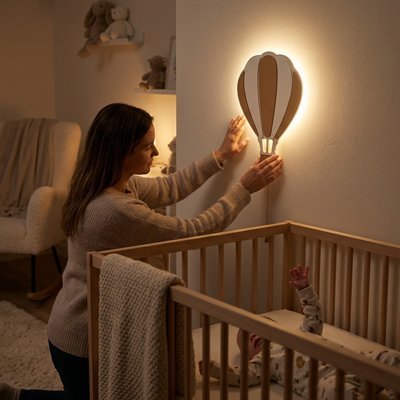 Veilleuse murale | Détecteur Automatique - Doux comme bébé
