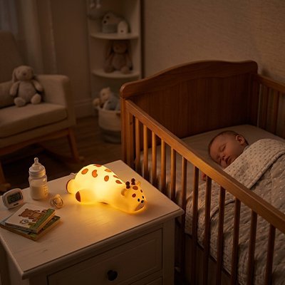 Veilleuse pour bebe | Lumière Douce - Doux comme bébé