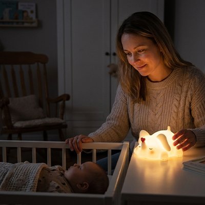 Veilleuse pour bebe | Lumière Douce - Doux comme bébé