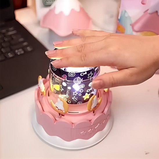 Veilleuse projection | Sommeil Étoilé - Doux comme bébé