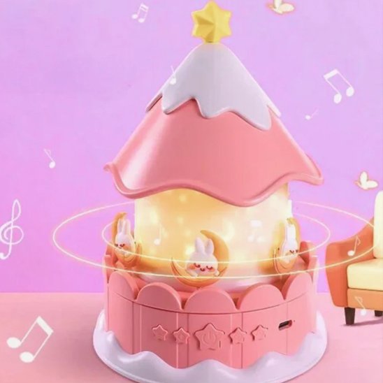 Veilleuse projection | Sommeil Étoilé - Doux comme bébé